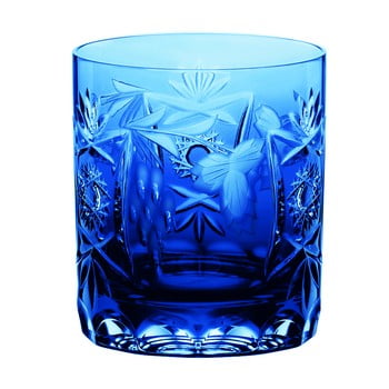 Pahar pentru whiskey din cristal Nachtmann Traube Whisky Tumbler Cobalt Blue, 250 ml, albastru