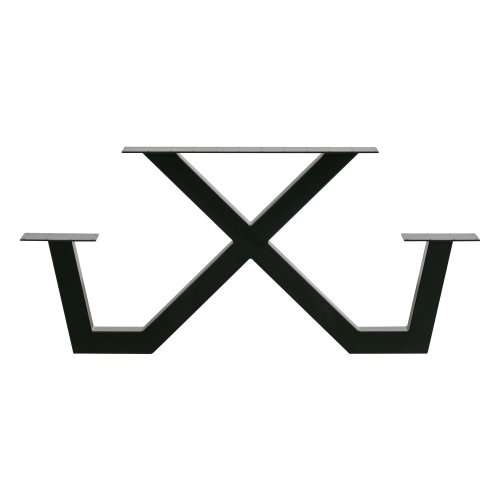 Picior metalic în formă de X pentru masă de picnic Tablo - WOOOD