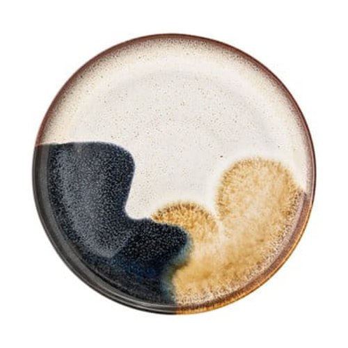 Platou din gresie ceramică Bloomingville jules, ø 28,5 cm, multicolor