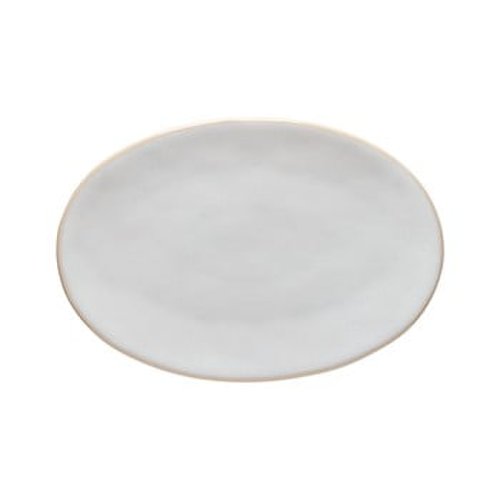 Platou din gresie ceramică Costa Nova Roda, 28 x 18,8 cm, alb