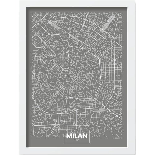 Poster cu ramă 40x55 cm Milan – Wallity