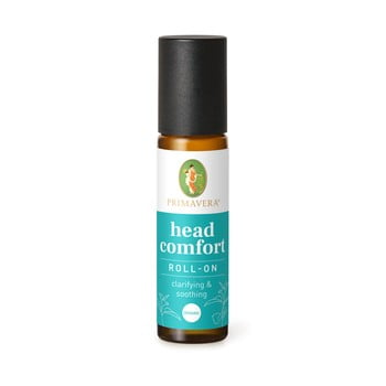 Roll-on cu ulei esențial aromaterapie împotriva durerilor de cap Primavera Head Comfort, 10 ml