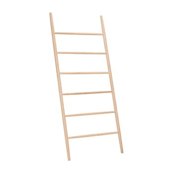 Scară cu rafturi din lemn de stejar Hübsch Oak Display Ladder Puro