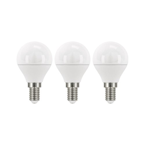 Set 3 becuri cu LED EMOS Classic Mini Globe Neutral White, 6W E14