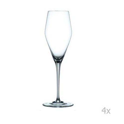 Set 4 pahare din cristal Nachtmann Vinova Glass Champagne, 280 ml