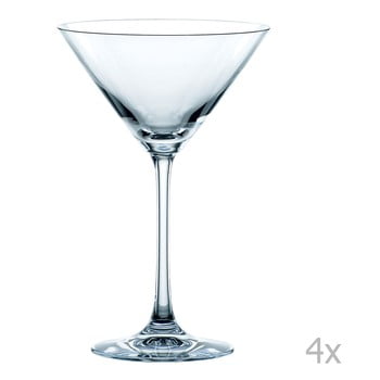 Set 4 pahare na Martini din cristal Nachtmann Vivendi Premium Martini Set, 195 ml