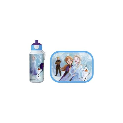 Set cutie pentru gustări și sticlă de apă pentru copii Rosti Mepal Frozen