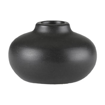 Sfeșnic din ceramică A Simple Mess telma, ⌀ 8,5 cm, negru