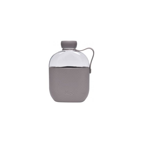 Hip With Purpose - Sticlă pentru apă cu agățătoare hip stone, 650 ml, gri