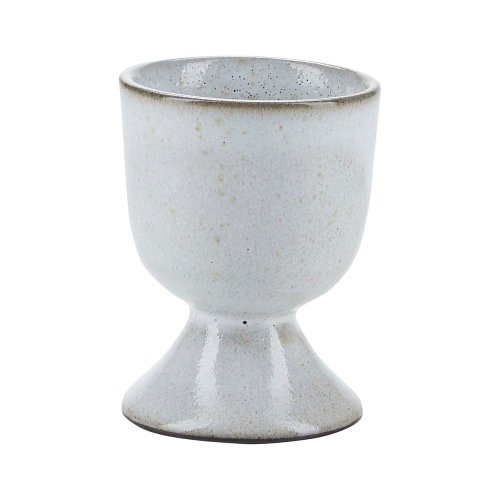 Suport din gresie ceramică pentru ou Bahne & CO Birch, alb