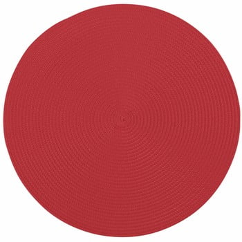 Suport rotund pentru farfurie Tiseco Home Studio Round, ø 38 cm, roșu