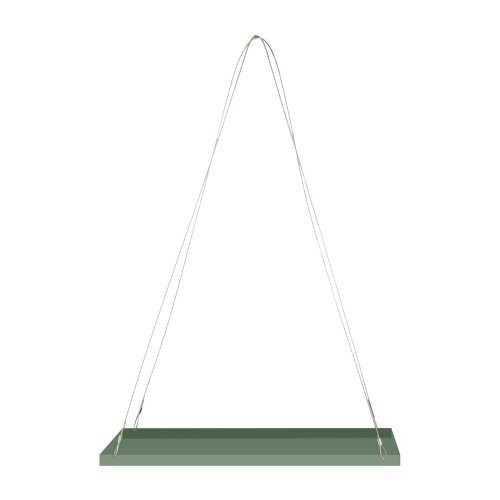 Suport suspendat pentru ghiveci Esschert Design Scandi, 58 x 15 cm, verde