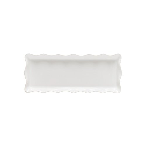 Tavă din gresie Casafina Cook & Host, 42 x 17 cm, alb