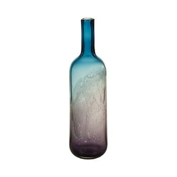 Vază decorativă din cristal Santiago Pons ryde, înălțime 44 cm, albastru