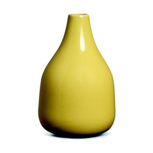 Vază din ceramică Kähler Design Botanica, înălțime 50 cm, galben