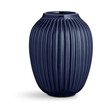 Vază din ceramică Kähler Design Hammershoi, înălțime 25 cm, albastru închis