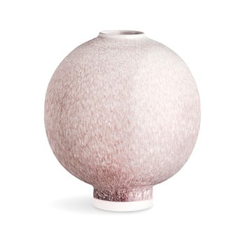 Vază din porțelan Kähler Design Unico, înălțime 17 cm, roz deschis