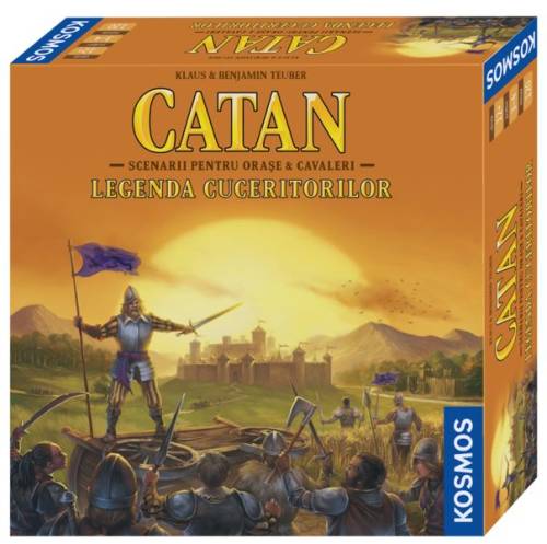 Catan - Legenda cuceritorilor. Scenarii pentru Orașe & Cavaleri