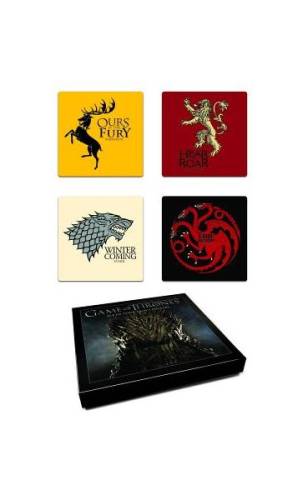 Game of Thrones Sigil Coasters Set
