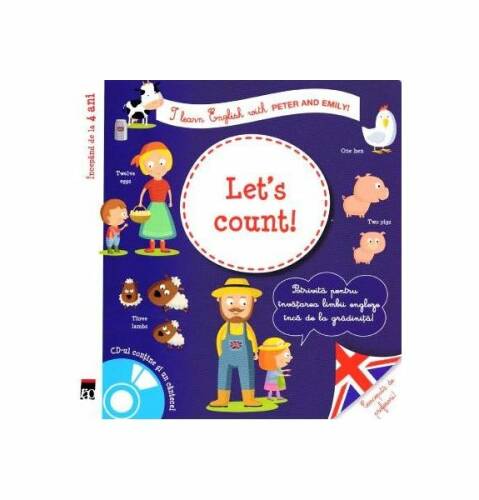I learn English with Peter and Emily! Let's count!