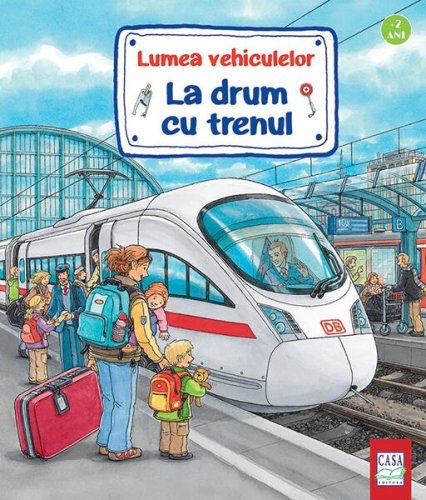 La drum cu trenul - Board book - Susanne Gernhäuser, Peter Nieländer, Wolfgang Metzger - Casa