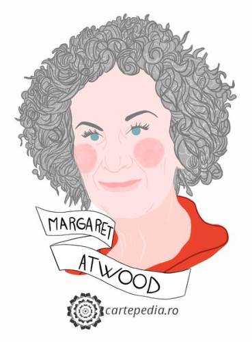 Margaret Atwood - sticker by Renata