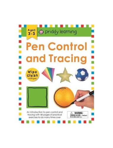 Wipe Clean Workbook: Pen Control and Tracing (Enclosed Spiral Binding)