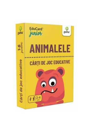 Gama - Carti de joc educative. animalele