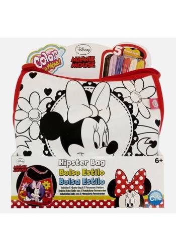 Color Me Mine Hipster Bag Minnie Mouse