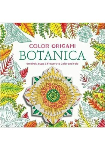 Abrams - Color origami: botanica (adult coloring book)