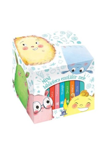 Didactica Publishing House - Mini biblioteca emotiilor mele. cutie cu 6 carticele