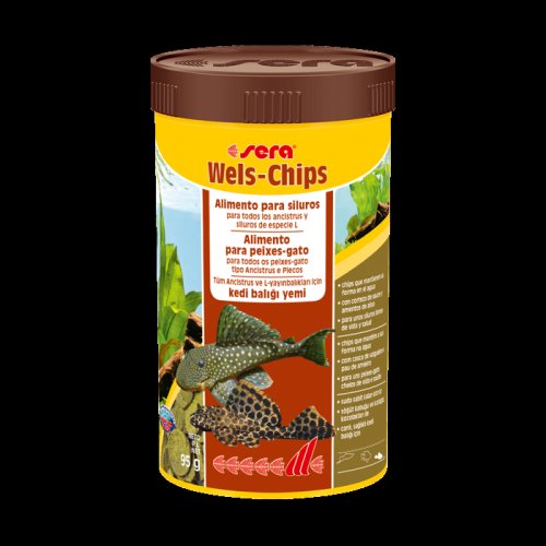 Chips pentru pesti ornamentali - Sera Catfish Chips 38g, 100 ml