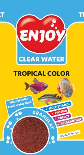Hrana pentru Pesti Enjoy Tropical Color Granule 250ml