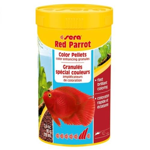 Hrana pentru pesti Sera Red Parrot 250 ml