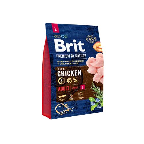 Hrana uscata pentru caini Brit Premium By Nature Junior L 3 Kg