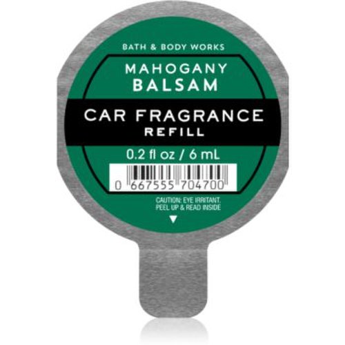 Bath & Body Works Mahogany Balsam parfum pentru masina Refil