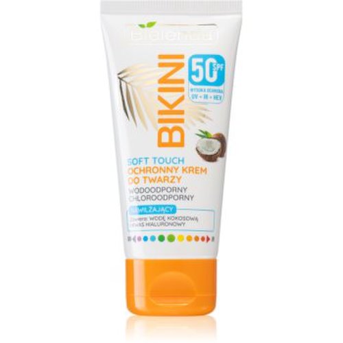 Bielenda bikini coconut protectie solara rezistenta la apa pentru fata spf 50
