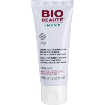Bio Beauté by Nuxe High Nutrition crema nutritiva contine emulsie Cold cream