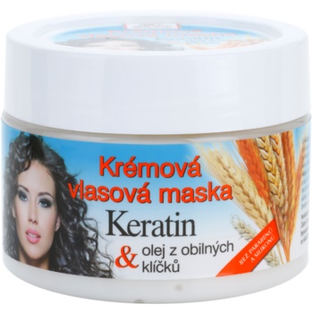 Bione Cosmetics Keratin Grain masca sub forma de crema pentru toate tipurile de par