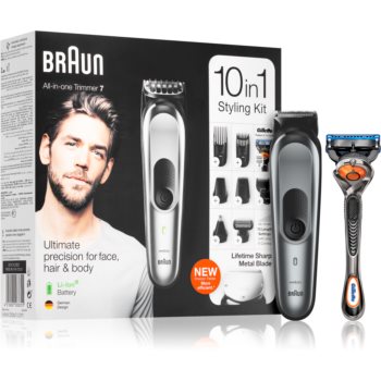 Braun all-in-one trimmer mgk7221 trimmer pentru parul de pe corp