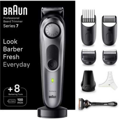 Braun Beard Trimmer BT7 de tuns barba + instrumente de frizerie