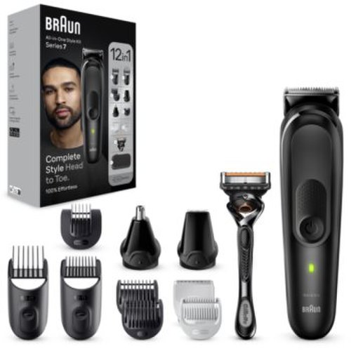 Braun Multi-Grooming-Kit 7+ set de styling pentru păr, barbă și corp