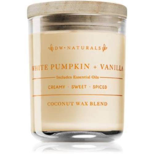 DW Home White Pumpkin + Vanilla lumânare parfumată