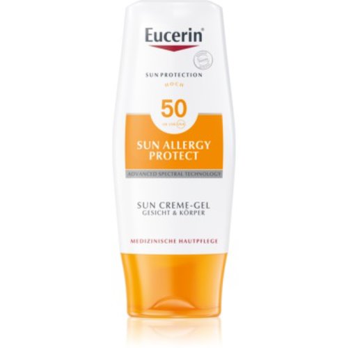 Eucerin Sun Allergy Protect Lotiune protectie gel crema impotriva alergie la soare SPF 50