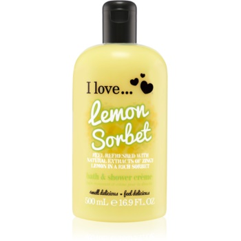 I love... Lemon Sorbet cremă de duș și baie