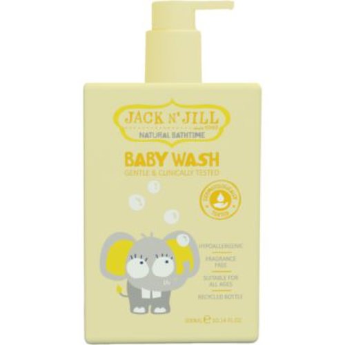 Jack N’ Jill Natural Bathtime Baby Wash gel de duș mătăsos pentru bebeluși