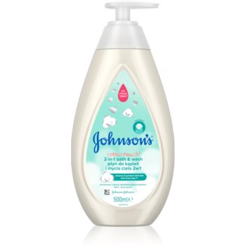 Johnson's Baby Cottontouch spumant de baie și gel de duș 2 in 1