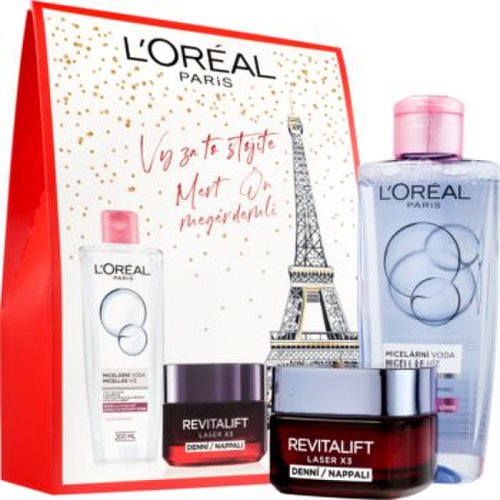 L’Oréal Paris Revitalift Laser X3 set cadou (pentru ten matur)