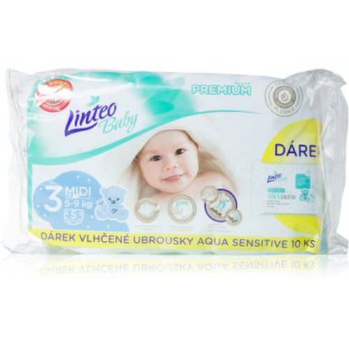 Linteo Baby Premium Midi scutece de unică folosință