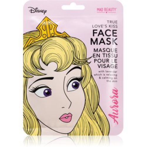 Mad Beauty Disney Princess Aurora mască textilă calmantă cu lavanda
